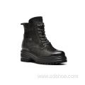 Ladies Moto-inspired ankle boot snow boot
